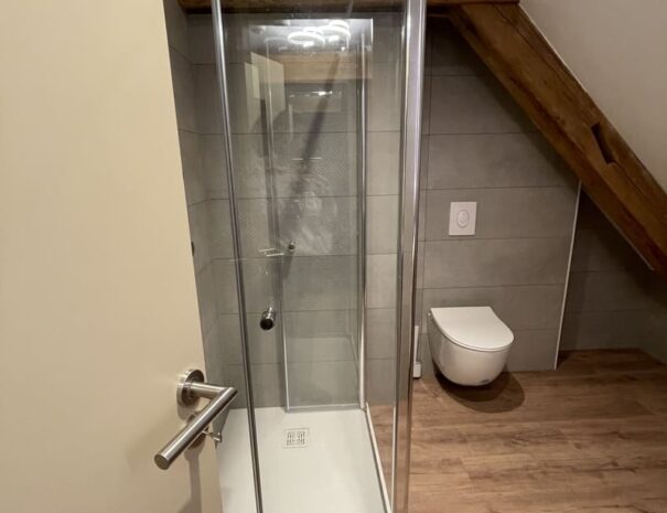 Salle de bain Chambre Betschdorf – hébergement à Hoffen, Alsace du Nord